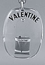 ブルボンキーホルダー VALENTINE